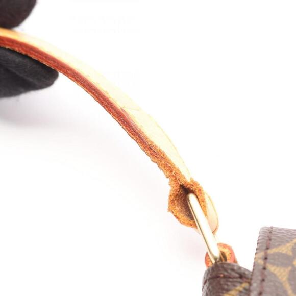 LOUIS VUITTON Brown Monogram Leather Shoulder Bag - Picture 8 of 10